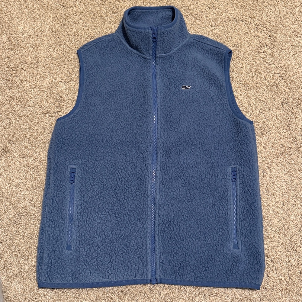 Vineyard Vines Kids Sherpa Fleece Vest